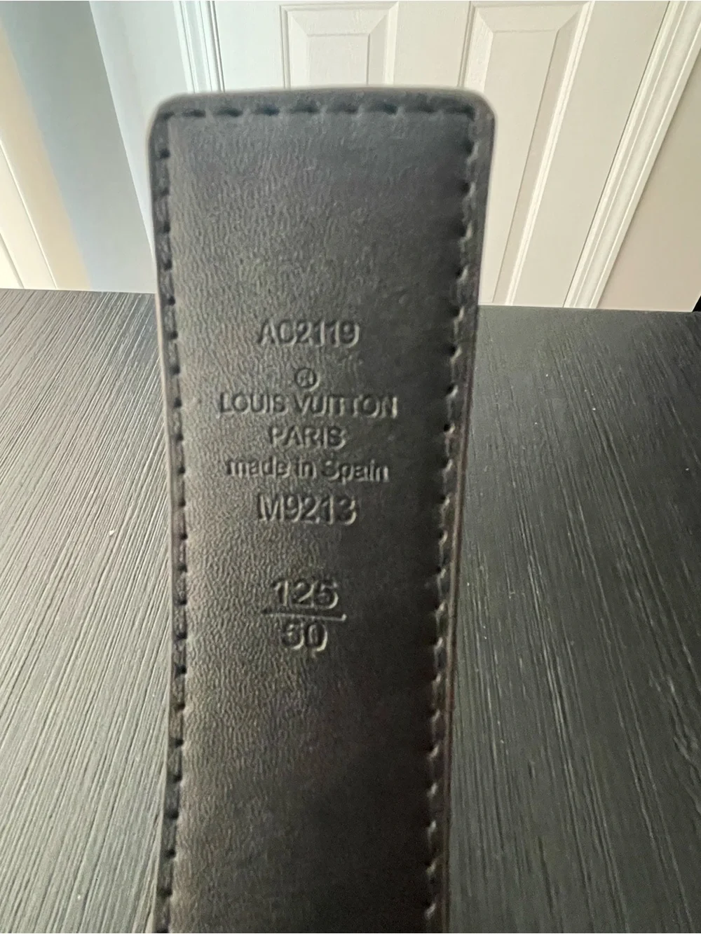 Louis Vuitton Men's Monogram Reversible LV Initiales Belt - Brown/Black 36/38